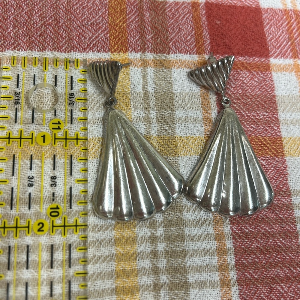 Vintage silver earrings